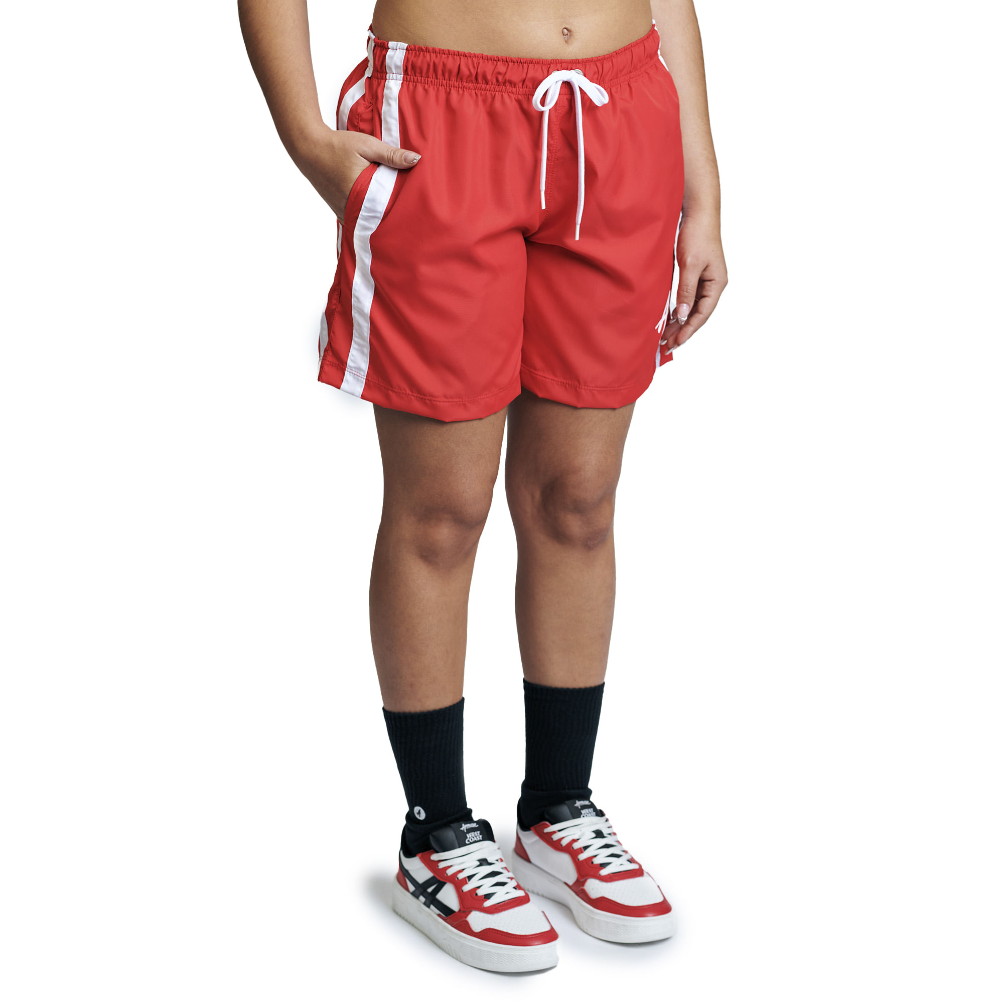 Approve Bermuda 7659-FFF M 9INCHES CLASSIC Vermelho Algodao -4-